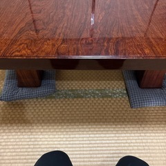 【高級】一枚板の座卓の画像