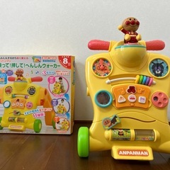 知育玩具 アンパンマン 乗って!押して!へんしんウォーカー おしゃべり9種 メロディ5曲の画像