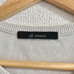 ジョンブル　半袖ニットTシャツ　メンズMの画像