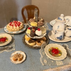 ミニュチュア　テーブルセット　の画像