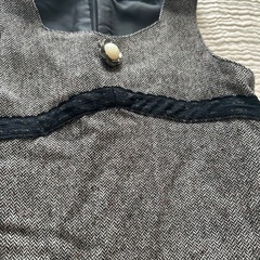 コムサ　ツイードワンピース　キッズ　110の画像