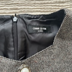 コムサ　ツイードワンピース　キッズ　110の画像