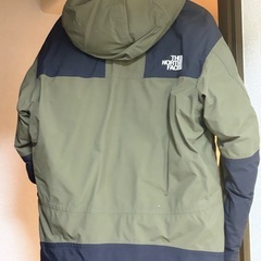 THE NORTH FACE ダウンジャケット Lサイズ オリーブ/ブラックの画像