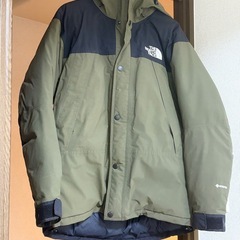 THE NORTH FACE ダウンジャケット Lサイズ オリーブ/ブラックの画像
