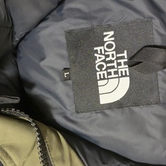 THE NORTH FACE ダウンジャケット Lサイズ オリーブ/ブラックの画像