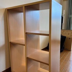 カラーボックス2つの画像