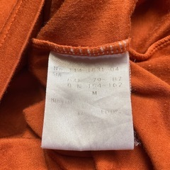 オレンジカットソーの画像