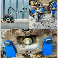 ★中古 OREC オーレック SP852AF ロータリーモアー ブレーキ付き★新品ナイフセット付き★農業機械 草刈機。★動作確認 の画像