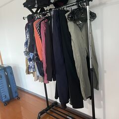無料ハンガーラック差し上げますの画像