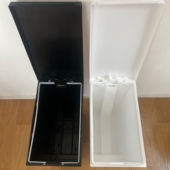 蓋付ごみ箱２個セットの画像