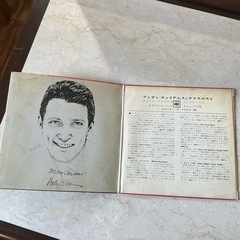 クリスマスアルバム🎅🎄アンディ•ウィリアムス🎤レコード🎼ホワイト•クリスマス/ジングル•ベル/まきびとひつじを/きよしこの夜動作未確認❗️赤•黒の画像