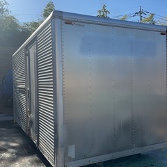 中古アルミコンテナの画像