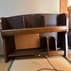 学習机の本棚の画像