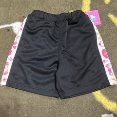 キッズハローキティハーフパンツ120cmの画像