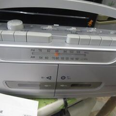 美品！Wラジカセ　SAD-1230の画像