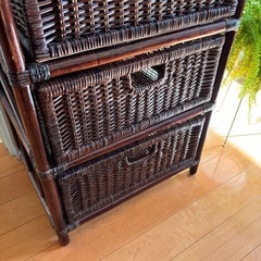 【美品】ラタンラックの画像