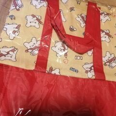 はなまるおばけ　冷却保冷ポケット付き2段トートバッグの画像