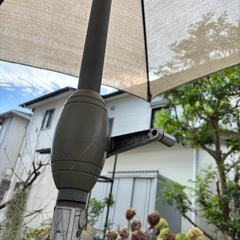 難あり　ガーデンパラソルの画像