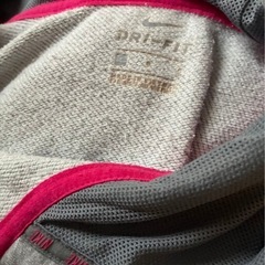 Nike ナイキ DRY FIT グレー フルジッパーパーカー Lサイズの画像