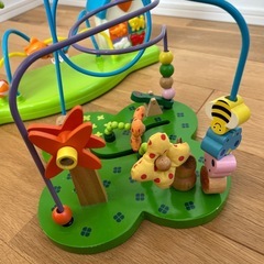 おさんぽくまさん　木製ルーピングおもちゃ　の画像