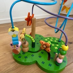 おさんぽくまさん　木製ルーピングおもちゃ　の画像