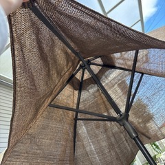 難あり　ガーデンパラソルの画像