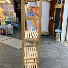 木製ラックの画像