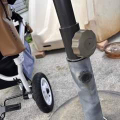 難あり　ガーデンパラソルの画像