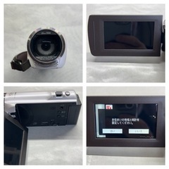Panasonic ハンディビデオカメラ　HC-V360M 三脚、付属多数の画像