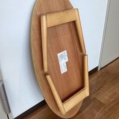 座卓(木目)【町田市再生家具】1110の画像
