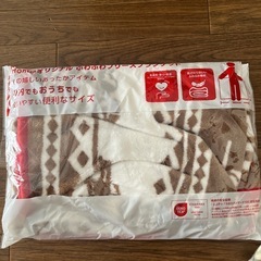 フリース膝掛け2点セットの画像