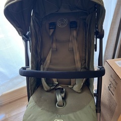【美品】 サイベックス　Libelle モスグリーン ベビーカー カード付きの画像