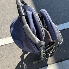 新生児　ピジョン　ランフィリノン　ネイビー　AB型ベビーカーの画像