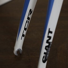 GIANT TCR 白/青 Sサイズ相当の画像