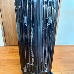 【引き取り限定】スーツケース（ブラック／Lサイズ相当)の画像