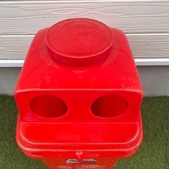 コカ・コーラ Coca-Cola ダストボックス 空き缶入れ ゴミ箱 プラスチック製 コレクション 希少 インテリア 雑貨 レア Coca Colaの画像