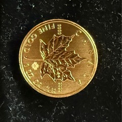希少　新品未使用 2014年 メープルリーフ金貨　1oz　の画像