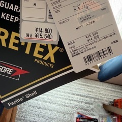 GORE-TEX タグ付き　Mの画像