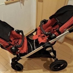 2人乗りベビーカー　の画像