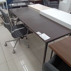 ★リユースのサカイ日立店★HJ8247  デスク ダークブラウン H70×D60×W180 クリーニング済み の画像