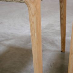 ≪yt2099≫ [2脚セット] モデルルーム展示品 東谷 form ダイニングチェア ALNE/アルネ F7-134NA ① ペーパーコード/ナチュラル/おしゃれ 71030-07の画像