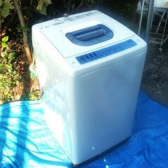 ★美品!!★HITACHI 7.0㎏ 全自動洗濯機 シャワー浸透洗浄『白い約束』 NW-T76 2021年製の画像