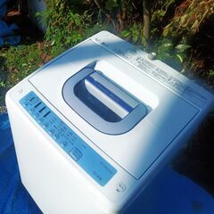 ★美品!!★HITACHI 7.0㎏ 全自動洗濯機 シャワー浸透洗浄『白い約束』 NW-T76 2021年製の画像