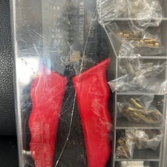 ALMON 圧着工具・ワイヤーストリッパー 端子セット付きの画像
