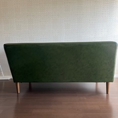 ニコアンド　グリーンソファカウチLの画像