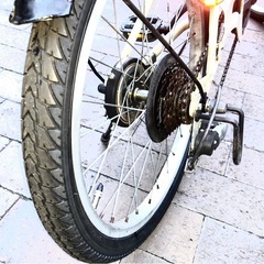 RETRO 折りたたみ自転車20inchの画像