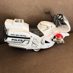 白バイ おもちゃ  の画像