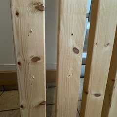 木材 2×4材 5本　約254cmの画像