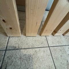 木材 2×4材 5本　約254cmの画像