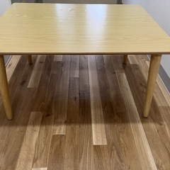 【引き取り限定】ニトリ ローテーブル ツィード3 60cmの画像